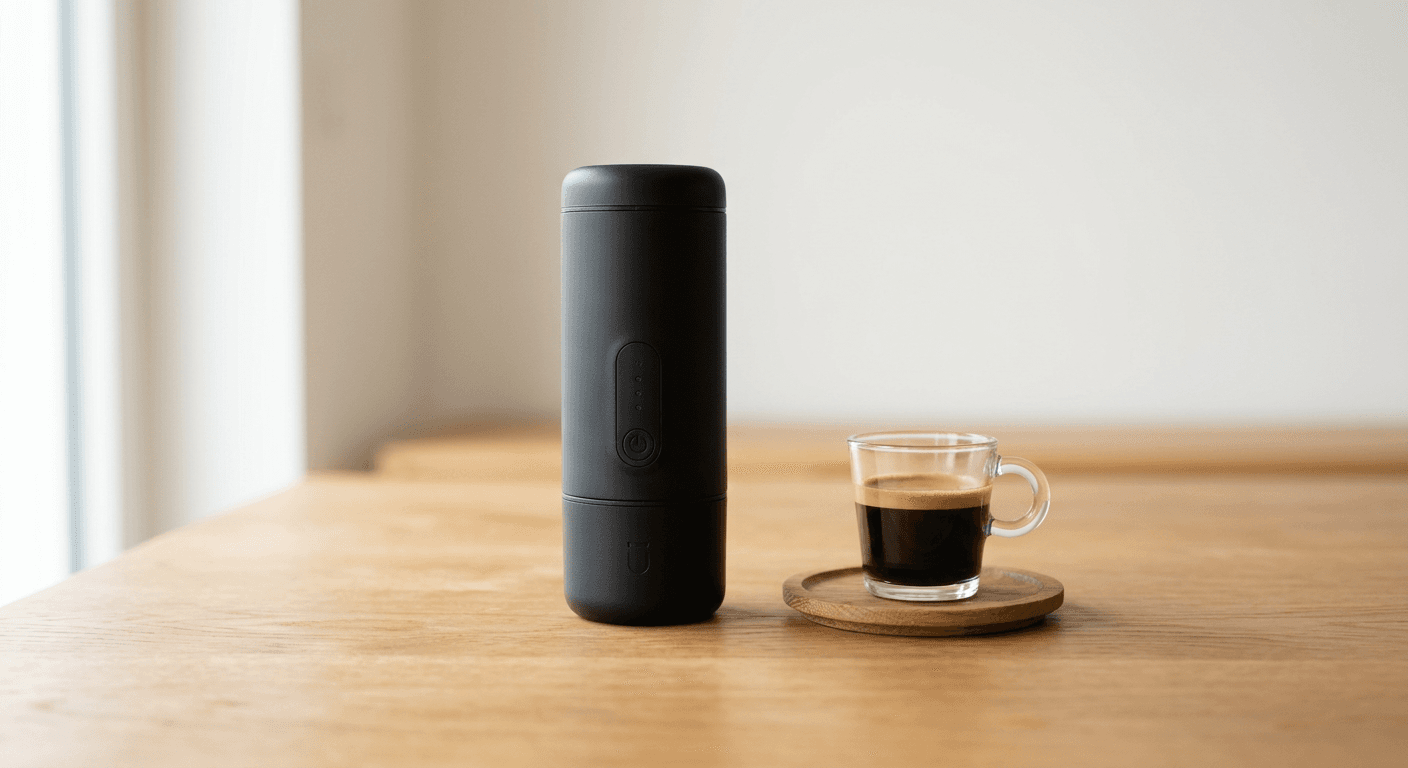 ThermoMug Intelligenter Selbstheizender Kaffeebecher mit Temperaturanzeige